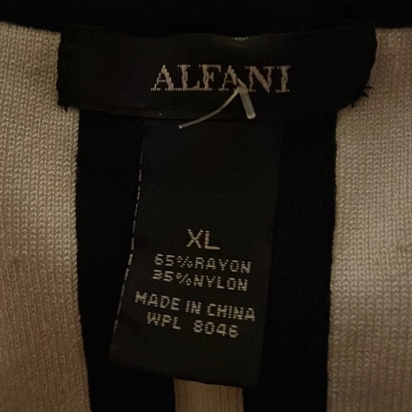 ALFANI Rayon TUNIC XL NWOT - Picture 3 of 4